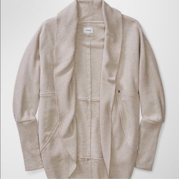 ARITZIA Wilfred Diderot Open-Front Cocoon Cardigan xsmall - Picture 2 of 9